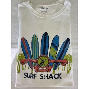 Izod Mens T-Shirt Surf Shirt SZ XL